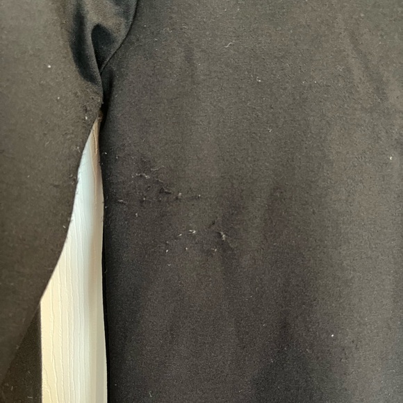 Venus Elegant Black Sheer Long Sleeve Top with Neck Embellishments Xsmall - Picture 5 of 8